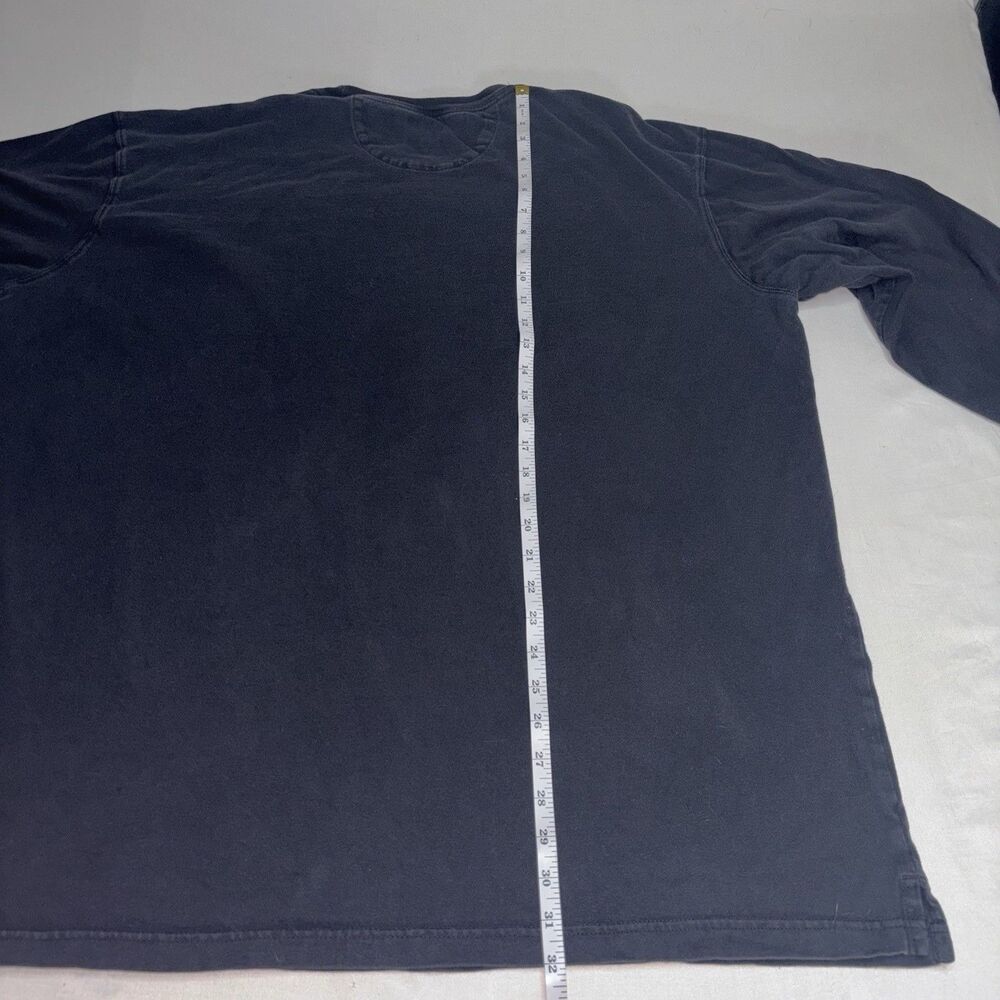 Duluth Trading Co. Black Long Sleeve T-Shirt Camo Logo Relaxed Fit XL - Picture 5 of 6